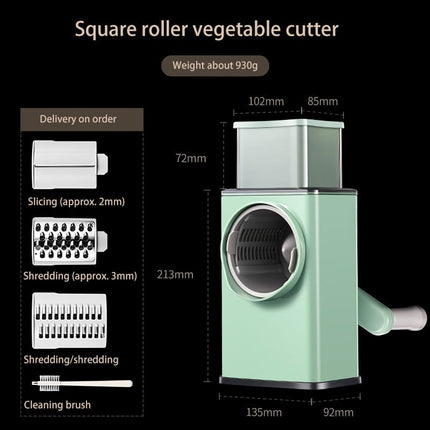 Storm square vegetable cutter 3 option