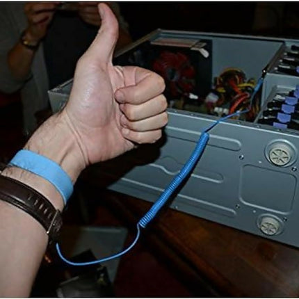 Anti Static Wrist Strap Adjustable ESD Static Band for Working on Sensitive Electronic Devices Phone Computer Repair