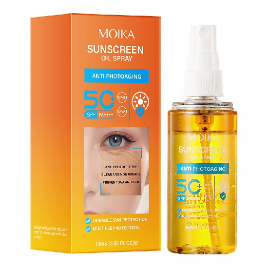 Sunscreen Spray SPF50+ UV Protection for Body and Face 100ml