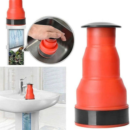 Clog Canon Pressure Unblocker, Clog Remover Plunger, Kitchen Sink Drain Pipe, Cannon High Pressure Manual Air Power Drain Blaster Pump