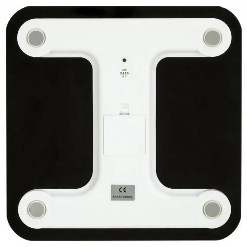 Black Glass Bathroom Scale