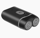 Rechargeable Dual Head Floating Portable Electric Shaver Black
