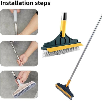 2-in-1 V-Shape Magic Broom and Squeegee