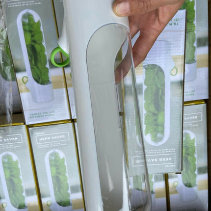 Fresh herbs fridge storage container