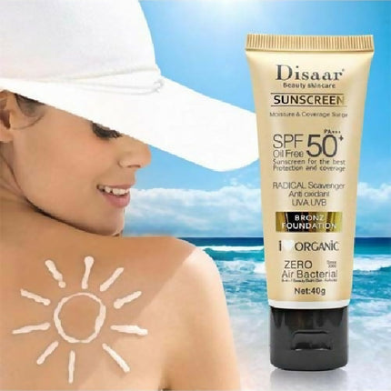 Disaar Sunscreen Bronze Foundation SPF 50-40g in pakistan-1-500x554