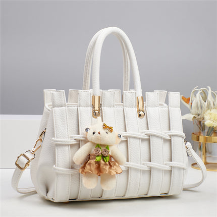 New Anti-scratch Women's Bag Fashion Hand-woven Handbag Shoulder Bag