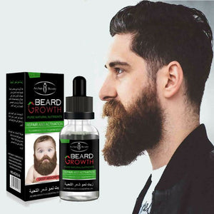 Aichun Beauty Beard & Moustache Growth Oil – Fast-Acting Beard Booster for Fuller, Thicker Facial Hair