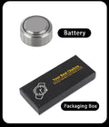 4-in-1 Men's Watch Set Quartz Business Casual Round Pointer Calendar Canvas Band Bracelet Accessories