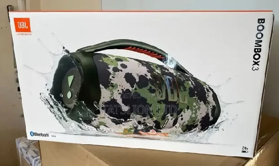 JBL Boombox 3 Portable Speaker- Camouflage