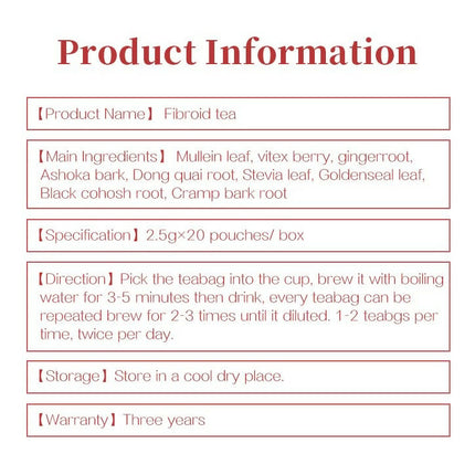 Wins Town Herbal Fibroid Tea Bags