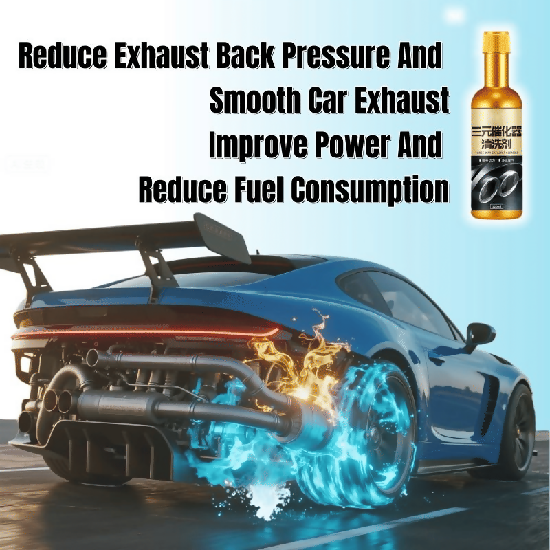Engine Fuel System Cleaner and Catalytic Converter Smoke Remover 120ml