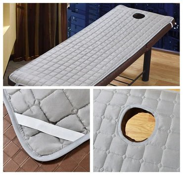 Non-slip Beauty Mattress Winter Beauty Salon Massage SPA Mattress Origin From Amoy Home Textile Pure Color