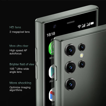 SOYES S23 Pro 3.0" Android8.1 Mini Smartphone 2GB RAM 16GB ROM Dual SIM Standby 1000mAh 3G Network Compact Mobile Phone