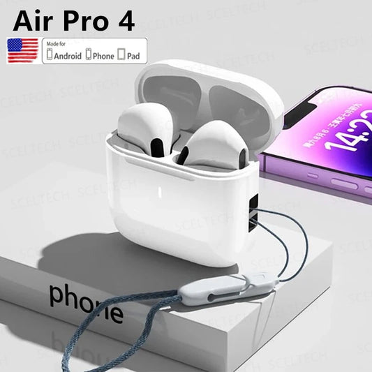 Original Air pro bluetooth earphones Bluetooth 5.3 auriculares Earbuds Gaming Headset For iPhone Apple Xiaomi Android phone