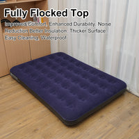 Single Size Air Mattress Inflatable Bed, Blow Up Mattress Camping Sleeping Pad