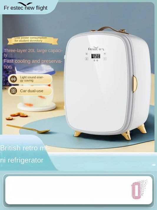 Xinfei mini Xiaoice box mini refrigerated car home small dormitory breast milk office student mask makeup