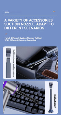 Car Vacuum Cleaner High Power Portable Handheld Wireless Brushless Motor Cleaning Machine Powerful Air Duster for Home Appliance