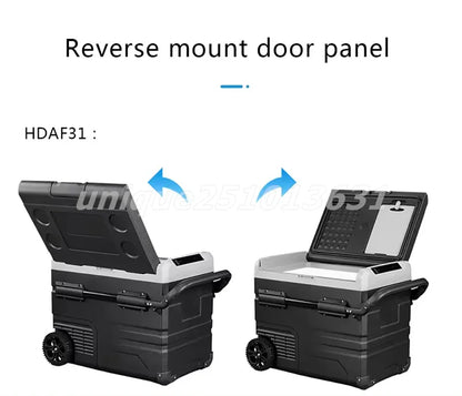 Dual-Purpose Small Refrigerator for Both Car and Home Use 40/50/60l Vehicle Mounted Refrigerators Mini Refrigerator