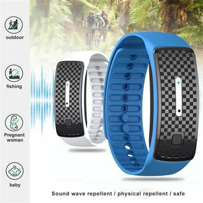 Electronic Bionic Wave Charging Summer Anti-mosquito Pest Control Wristband For Children Ultrasound Mosquito Repellent Bracelet