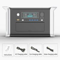 Portable Power Station 2600W 1800WGenerator Battery 110/220V/12V/5V Mobile Power Storage For Travel/Camping/Emergency Use