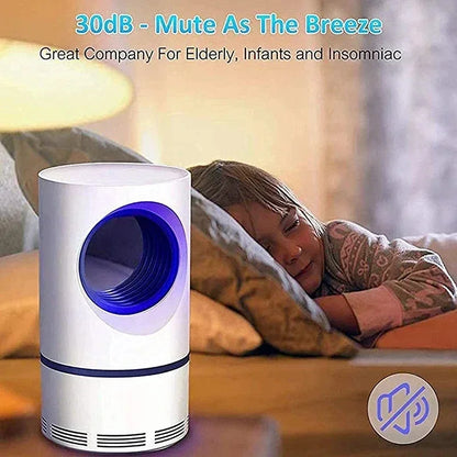 Electric Fly Bug Mosquito, Insect Killer LED Light Trap, USB Insect Killer Anti Fly Repeller, LED Light Trap Control Lamp