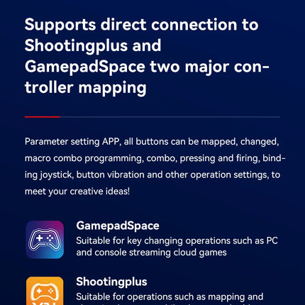 BSP D8 PRO RGB Tablet Controller Wireless Handle For Switch Game Bluetooth Stretching Joystick For P3 P4 Android IOS Gamepad