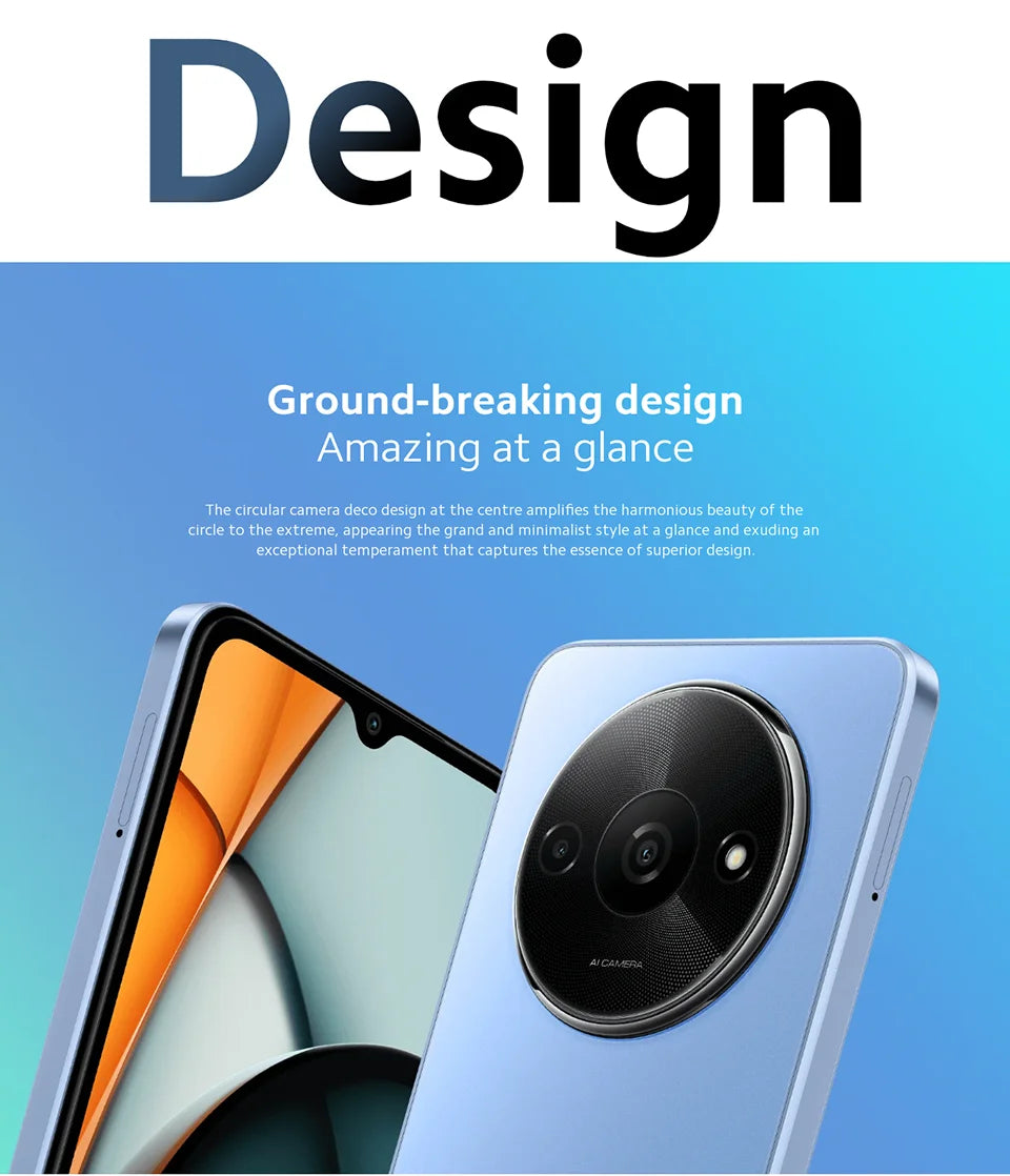 [World Premiere] Xiaomi Redmi A3 Smartphone 6.71" Dot Drop display MediaTek Helio G36 64GB / 128GB ROM 5000mAh Battery 90Hz