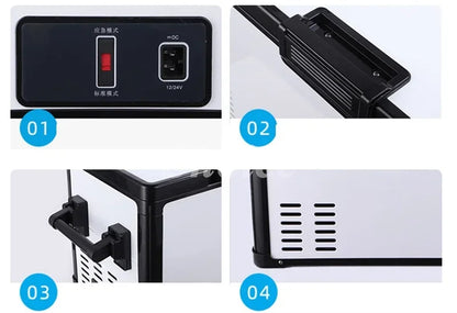 Hot Sale Electric Home Dormitory Cosmetic Refrigerator Mini Small 22.6L Car Fridge/Freezer Dual Use