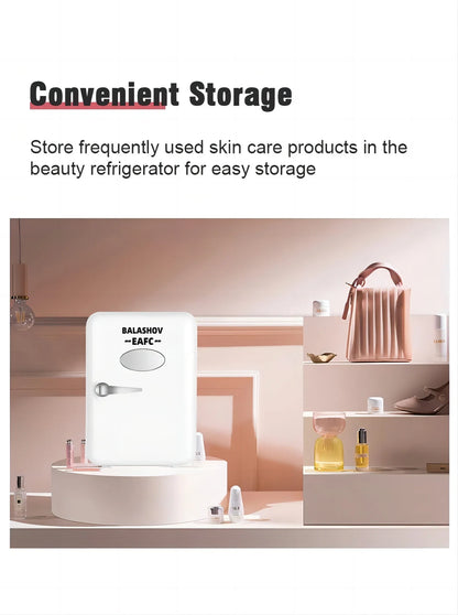 12V/110V/220V Mini Multifunction Refrigerator Cosmetics Mask Beverage Cooler Makeup Compact Dormitory Cooler for Car Home
