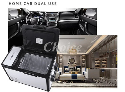 Hot Sale Electric Home Dormitory Cosmetic Refrigerator Mini Small 22.6L Car Fridge/Freezer Dual Use