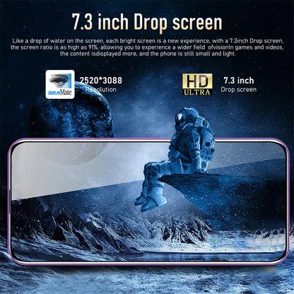 S25 Ultra New smartphone 5G 7.3-inch high-definition Android 14 Snapdragon 8gen3 10core dual SIM phone 7800mAh unlocking phone