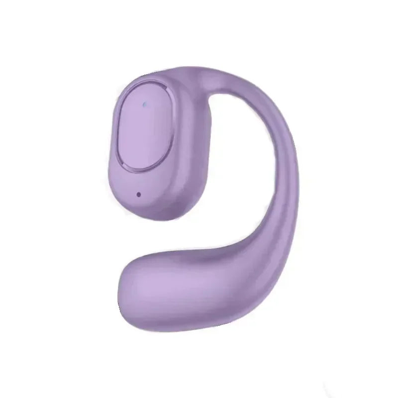 KY2 Single Wireless Earphones Air Conduction OWS Headphone HiFi Ear-Hook Music Sports Noise Cancel Headset For All Smartphones