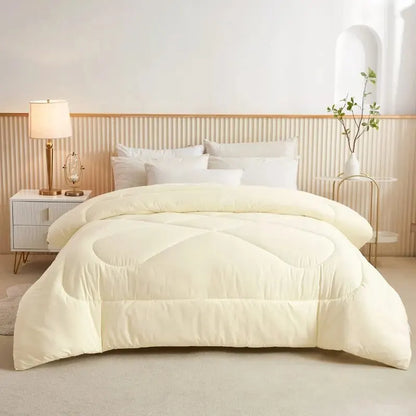 Thickened Spring Warm Autumn Quilt Warm Bedding in Autumn and Winter The Four Seasons Polyester Fibre Quilt