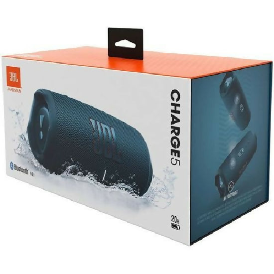 JBL Charge 5 Portable Bluetooth Speaker- Blue