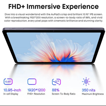 CHUWI AuPad 10.95-inch Snapdragon 685 Octa-core Tablet 1200*1920 FHD Display 8GB DDR4 128GB ROM 4G LTE GPS Android 14 Tablets PC