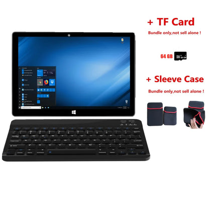 Top Sales 4GB RAM 64GB ROM 10.1 Inch 64 Bit Windows 11 Tablet PC with Keyboard AR40 HDMI-Compatible 1920*1200 WIFI x5-Z8350