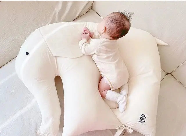 INS Baby Elephant Mattresses Kids Soft Sleeping Bedding Maternity Nursing Pillow Animal Figure Gifts Doll Room Decoration