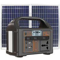 100W Portable Solar Power Station LED Display Power Generator Portable Outdoor Generator Battery Power Bank for Travel Adventure