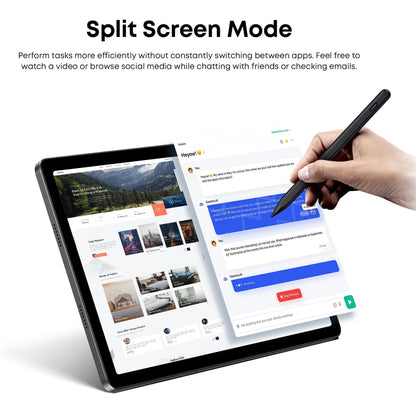 CHUWI AuPad 10.95-inch Snapdragon 685 Octa-core Tablet 1200*1920 FHD Display 8GB DDR4 128GB ROM 4G LTE GPS Android 14 Tablets PC