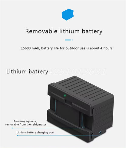 Dual-Purpose Small Refrigerator for Both Car and Home Use 40/50/60l Vehicle Mounted Refrigerators Mini Refrigerator