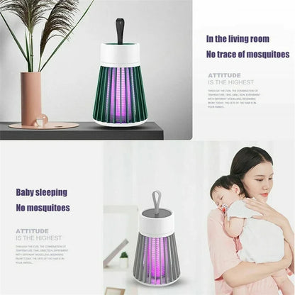 Electric Shock Mosquito Repellent Lamp Home USB Charging Mosquito Repellent Camping Lamp Can be Hung in Living Room and Bedroom
