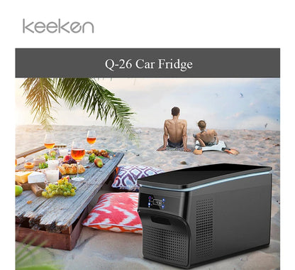 12V24V Car Refrigerator Portable Camping Picnic Outdoor Compressor Deep Freezer Mini Fridge Cooler Ice Box Travel Home