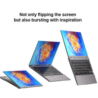 Intel N95 10.95 inch Laptop 360° Flip OLED Touch Screen Aluminum alloy body Windows 11 16GB DDR5 RAM 2TB SSD ROM