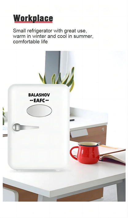 12V/110V/220V Mini Multifunction Refrigerator Cosmetics Mask Beverage Cooler Makeup Compact Dormitory Cooler for Car Home