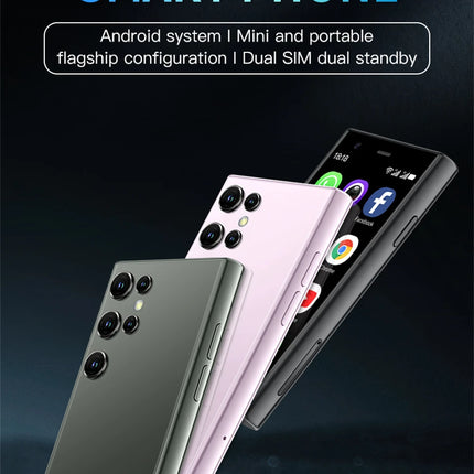 SOYES S23 Pro 3.0" Android8.1 Mini Smartphone 2GB RAM 16GB ROM Dual SIM Standby 1000mAh 3G Network Compact Mobile Phone