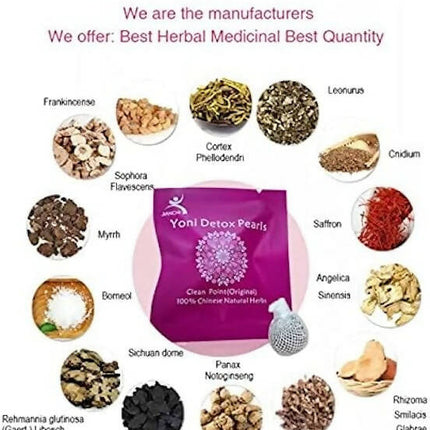 Yoni Pearls, Vaginal Cleansing Womb, Detox Healing Pearls For Women, Tampons Vagina Care