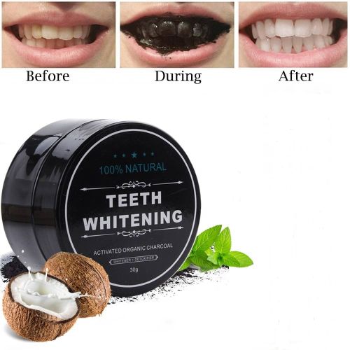 Charcoal Teeth Whitening Powder