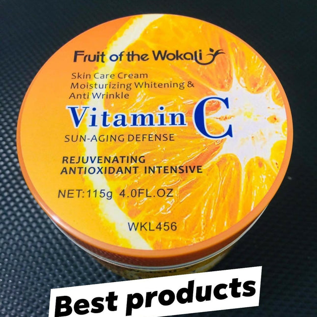 Fruit Of The Wokali Vitamin C Sun-Aging Defense Rejuvenating Antioxidant Cream