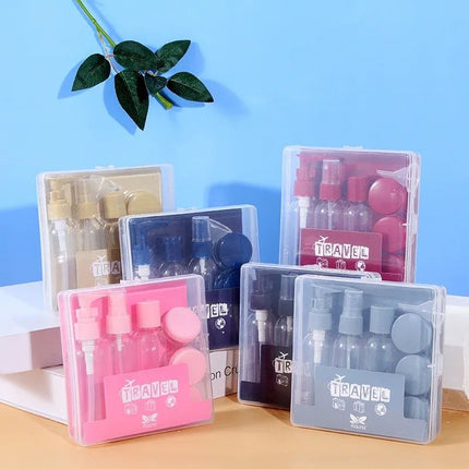 Cosmetics Storage Set, Portable Empty Refillable Bottles, Body Wash Lotion Container, Refillable Cosmetic Containers