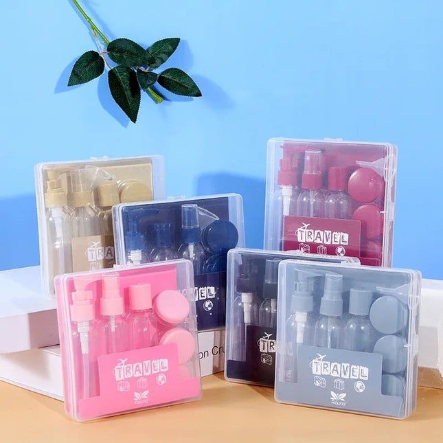 Cosmetics Storage Set, Portable Empty Refillable Bottles, Body Wash Lotion Container, Refillable Cosmetic Containers
